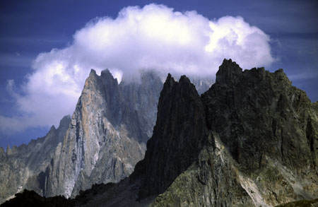 Aguilles de Chamonix, French Alps