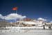 Red flag flies over the Potala Palace 3 -Lhasa Tibet